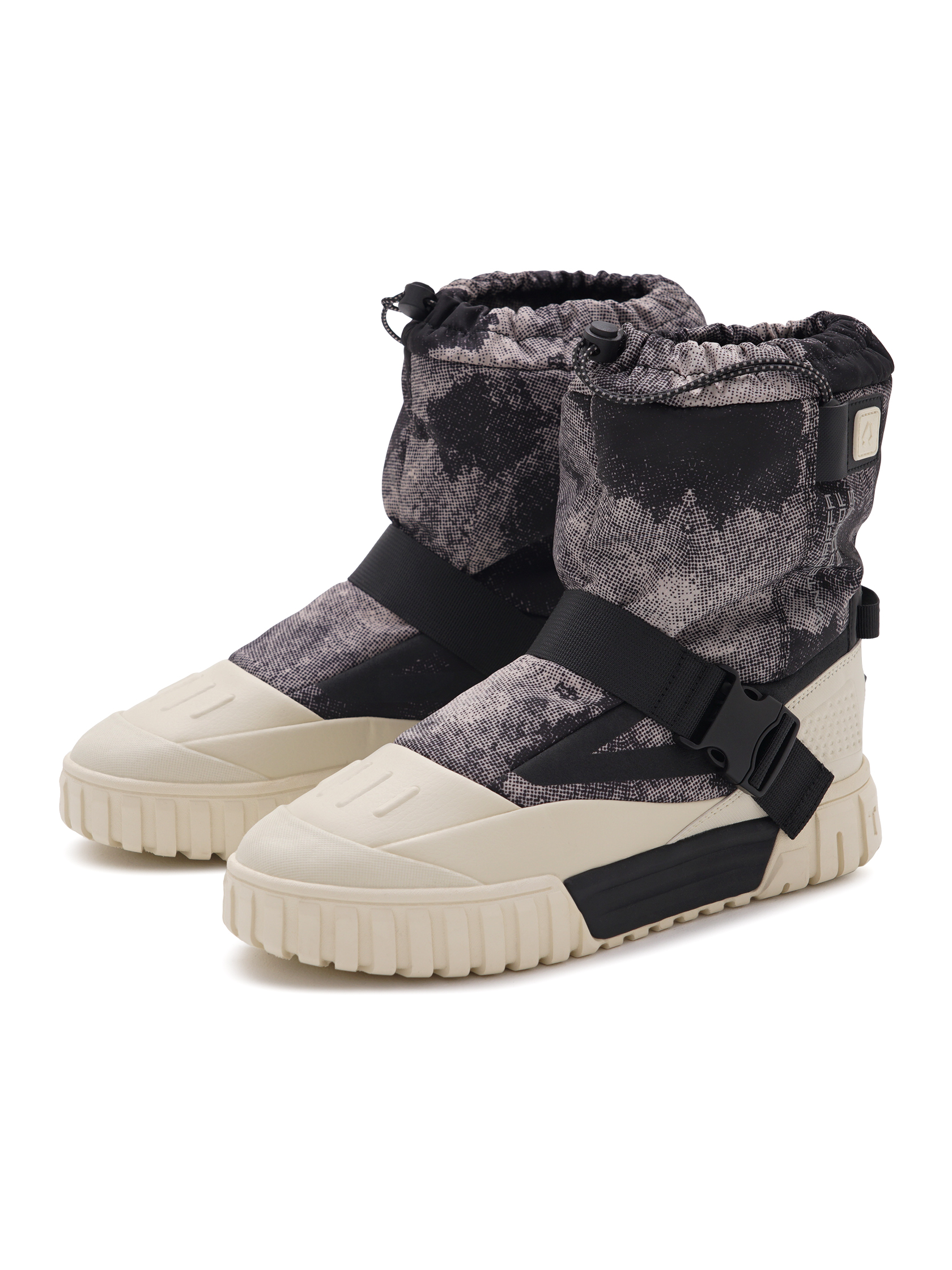 Сапоги мужские высокие/SIGNAL, Mens midcut boots, черно-бежевый